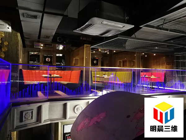 當護欄用上了激光內雕發光玻璃