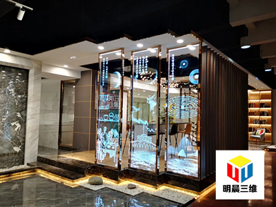 激光內雕玻璃相對目前常規噴砂玻璃工藝的特點