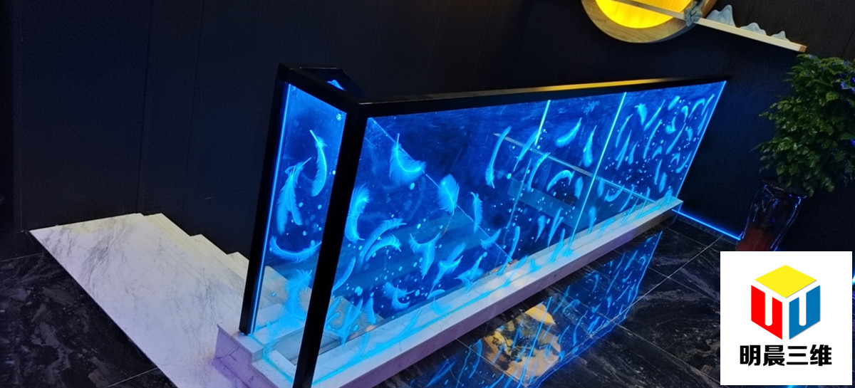 酒吧使用激光內雕導光玻璃裝修效果好么？用它打造一個“星空酒吧