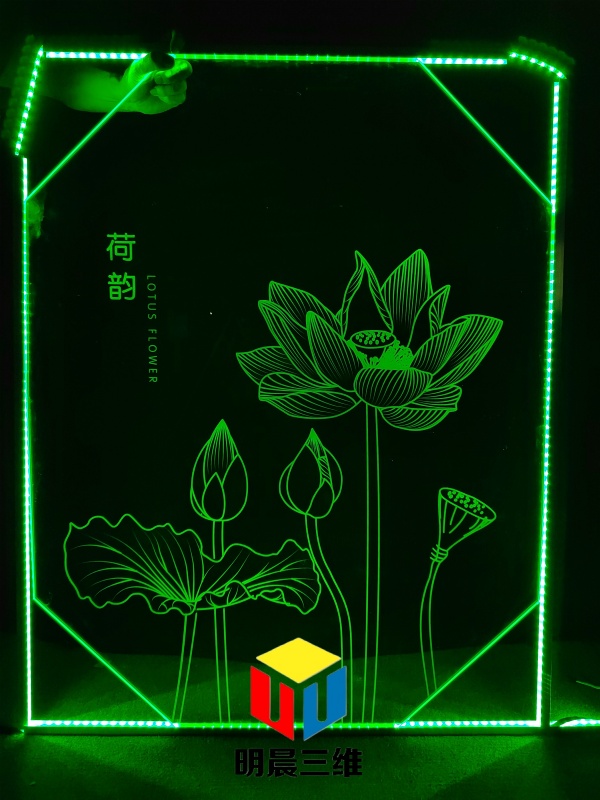 激光內(nèi)雕導(dǎo)光玻璃:科技與藝術(shù)融合的璀璨之美